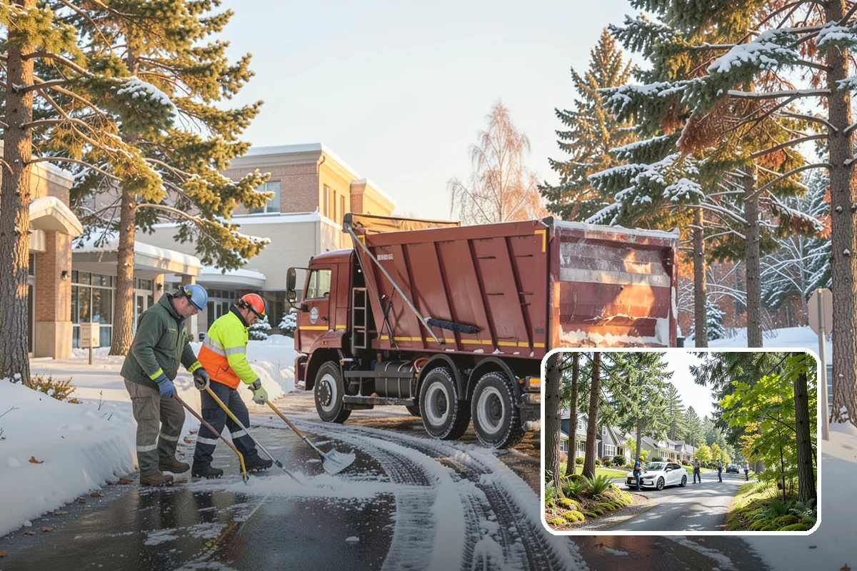 Office Building Deicing in Normandy Park, King County, WA - Ensures a safe, professional entrance for staff and clients