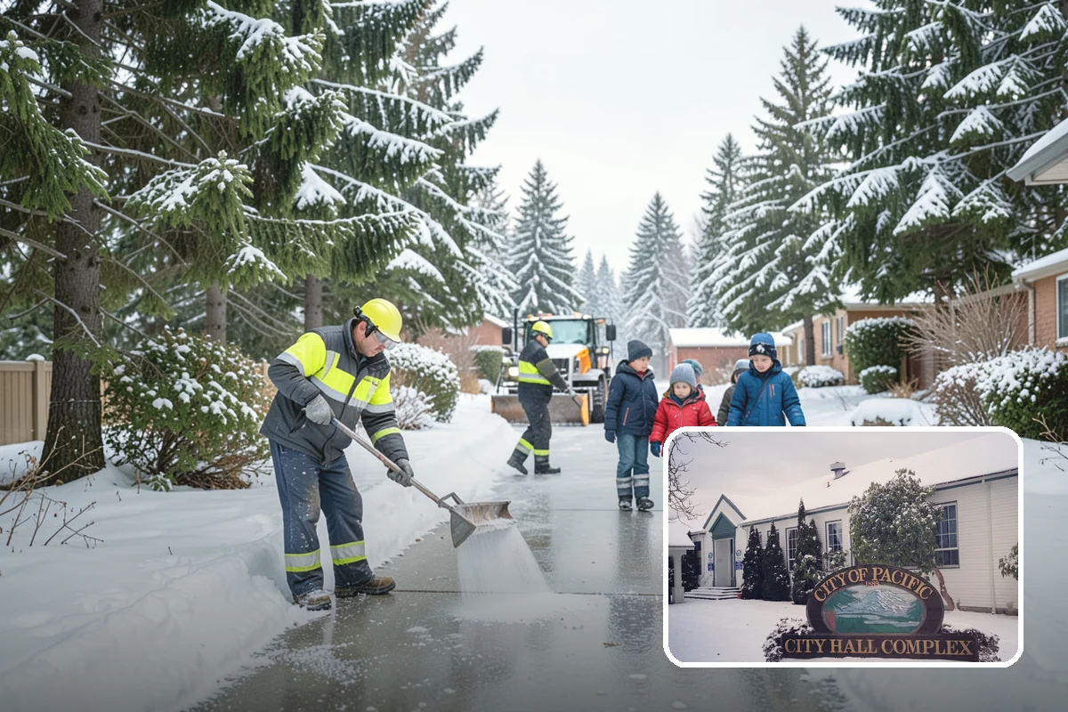 Office Building Deicing in Pacific, King County, WA - Ensures a safe, professional entrance for staff and clients