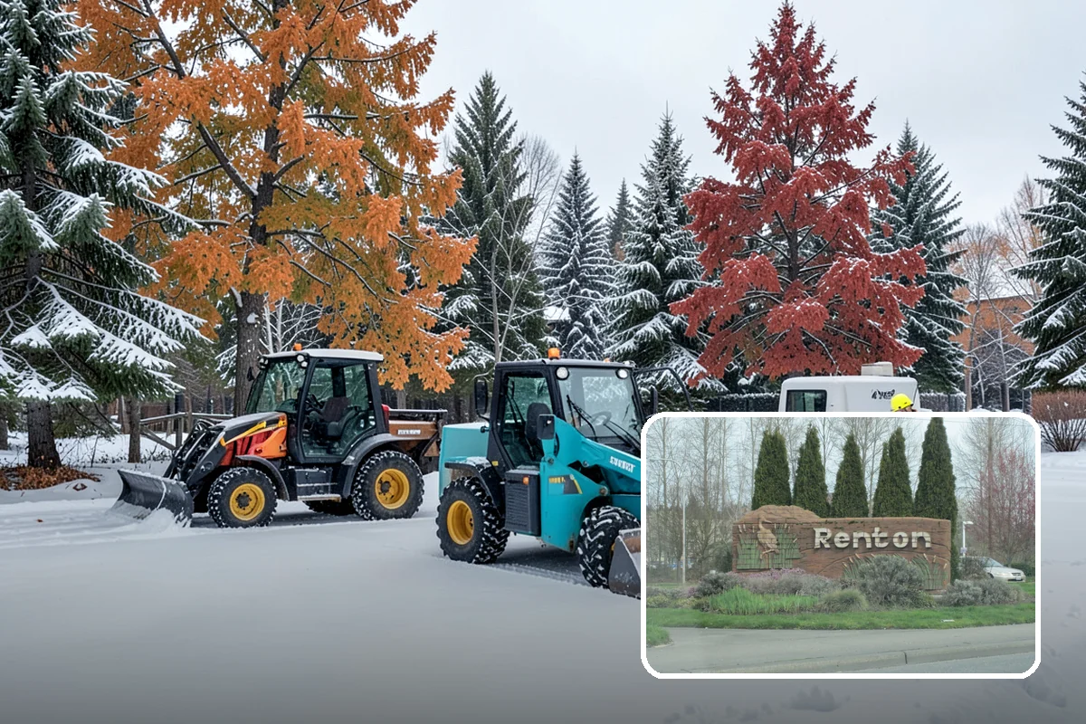 Office Building Deicing in Renton, King County, WA - Ensures a safe, professional entrance for staff and clients