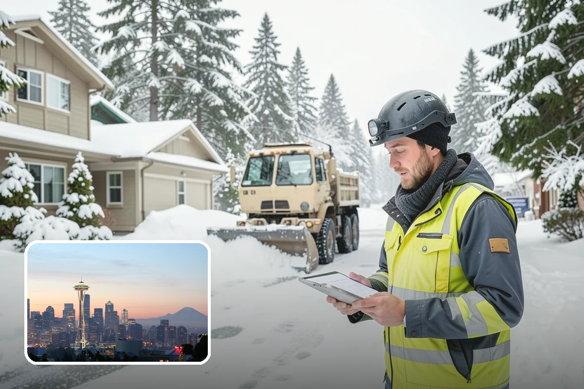 Office Building Deicing in Seattle, King County, WA - Ensures a safe, professional entrance for staff and clients