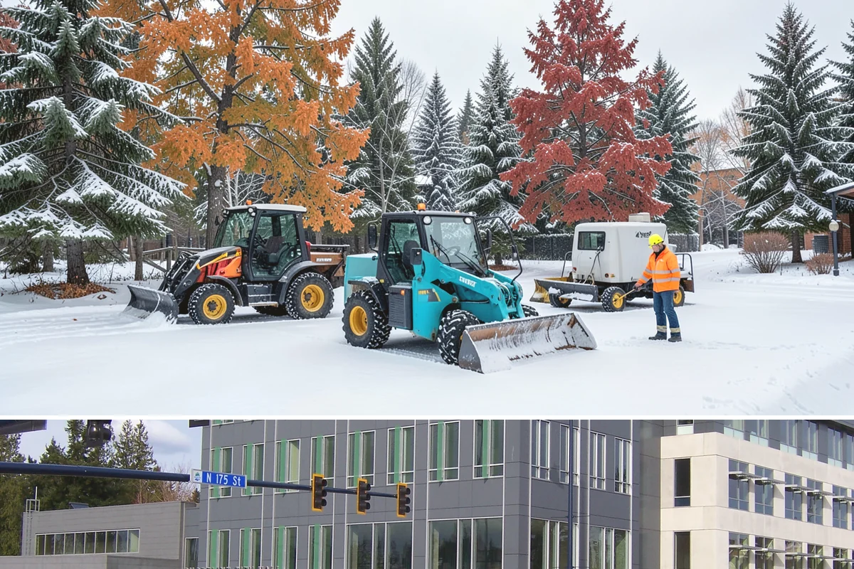 Office Building Deicing in Shoreline, King County, WA - Service is active from late fall through early spring, with the greatest demand during weekday freezing-rain events that threaten...