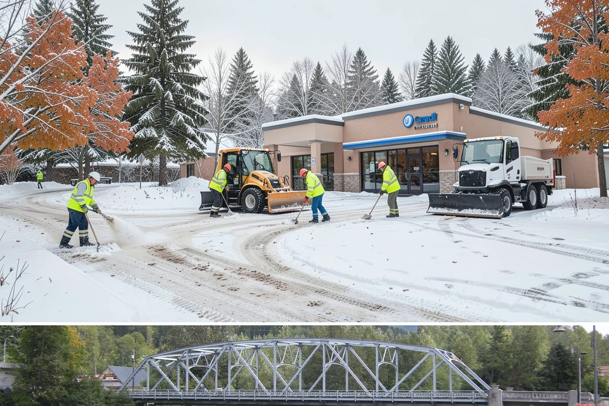 Office Building Deicing in Skykomish, King County, WA - Service is active from late fall through early spring, with the greatest demand during weekday freezing-rain events that threaten...