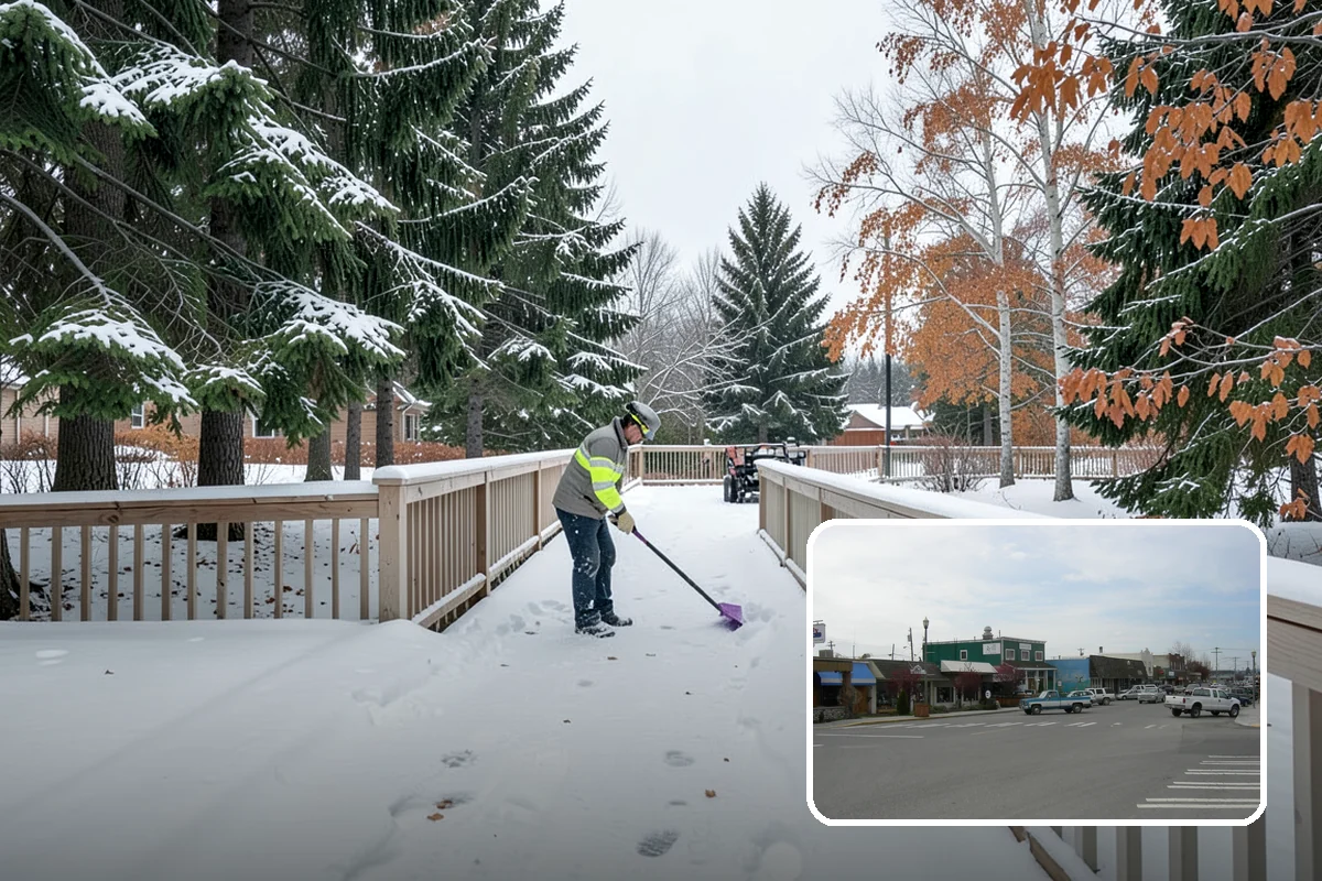 Office Building Deicing in Stanwood, Snohomish County, WA - Ensures a safe, professional entrance for staff and clients