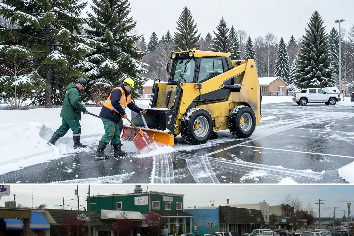 Office Building Deicing in Stanwood, Snohomish County, WA - Service is active from late fall through early spring, with the greatest demand during weekday freezing-rain events that threaten...
