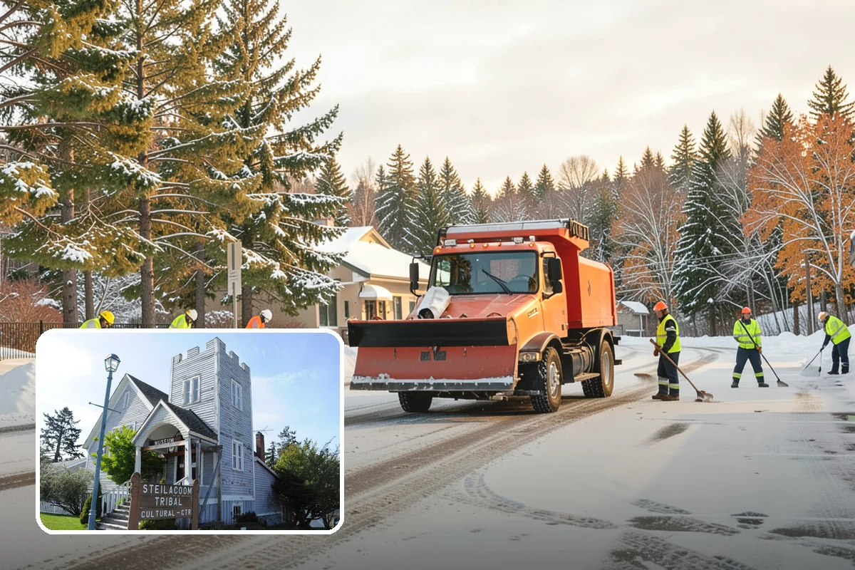 Office Building Deicing in Steilacoom, Pierce County, WA - Ensures a safe, professional entrance for staff and clients