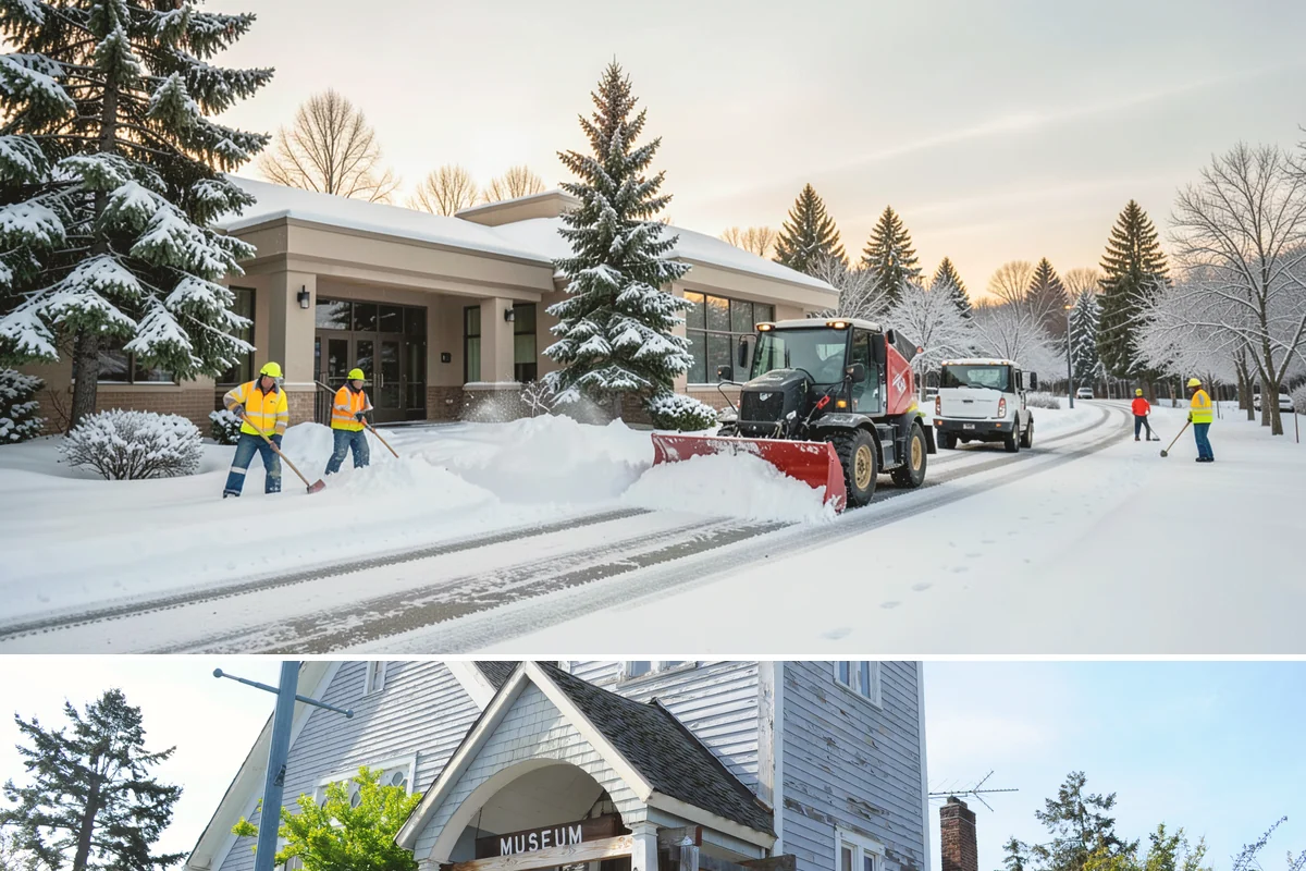 Office Building Deicing in Steilacoom, Pierce County, WA - Service is active from late fall through early spring, with the greatest demand during weekday freezing-rain events that threaten...