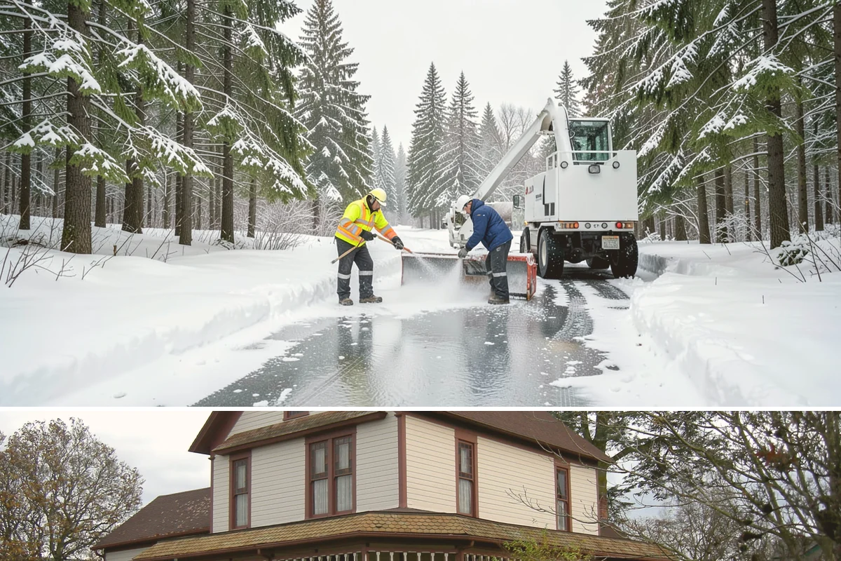 Office Building Deicing in Sumner, Pierce County, WA - Service is active from late fall through early spring, with the greatest demand during weekday freezing-rain events that threaten...