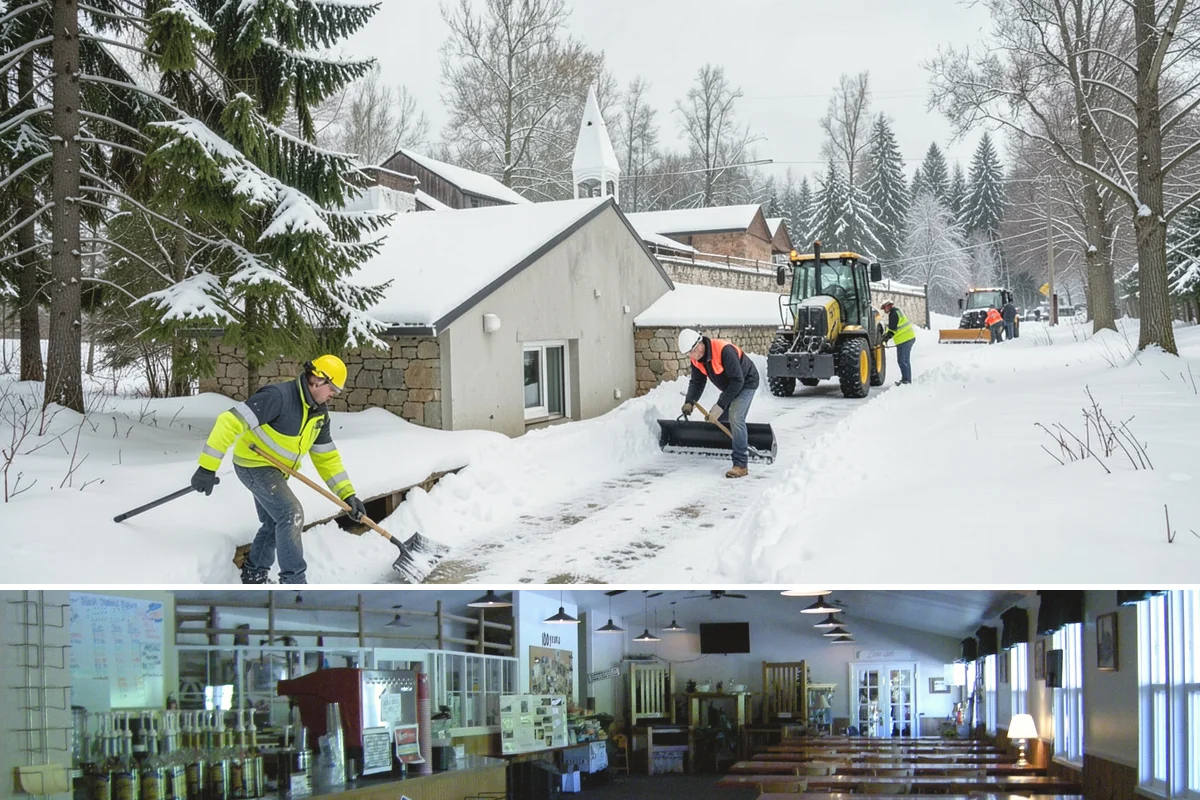 Office Building Parking Lot Snow Removal in Black Diamond, King County, WA - Office lots across Western Washington need the most attention from December through February, when clear overnight skies drive...