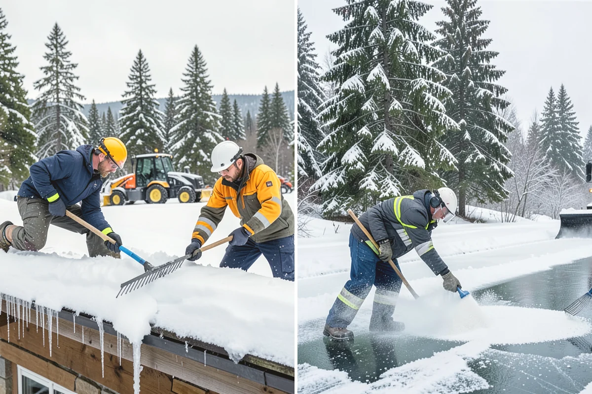 Office Building Parking Lot Snow Removal in Carnation, King County, WA - Establish start-of-business timing and priority entrances with building management