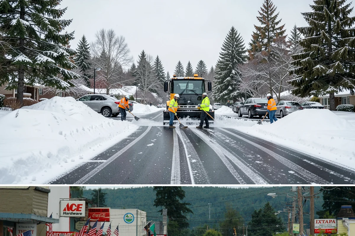Office Building Parking Lot Snow Removal in Carnation, King County, WA - Office lots across Western Washington need the most attention from December through February, when clear overnight skies drive...