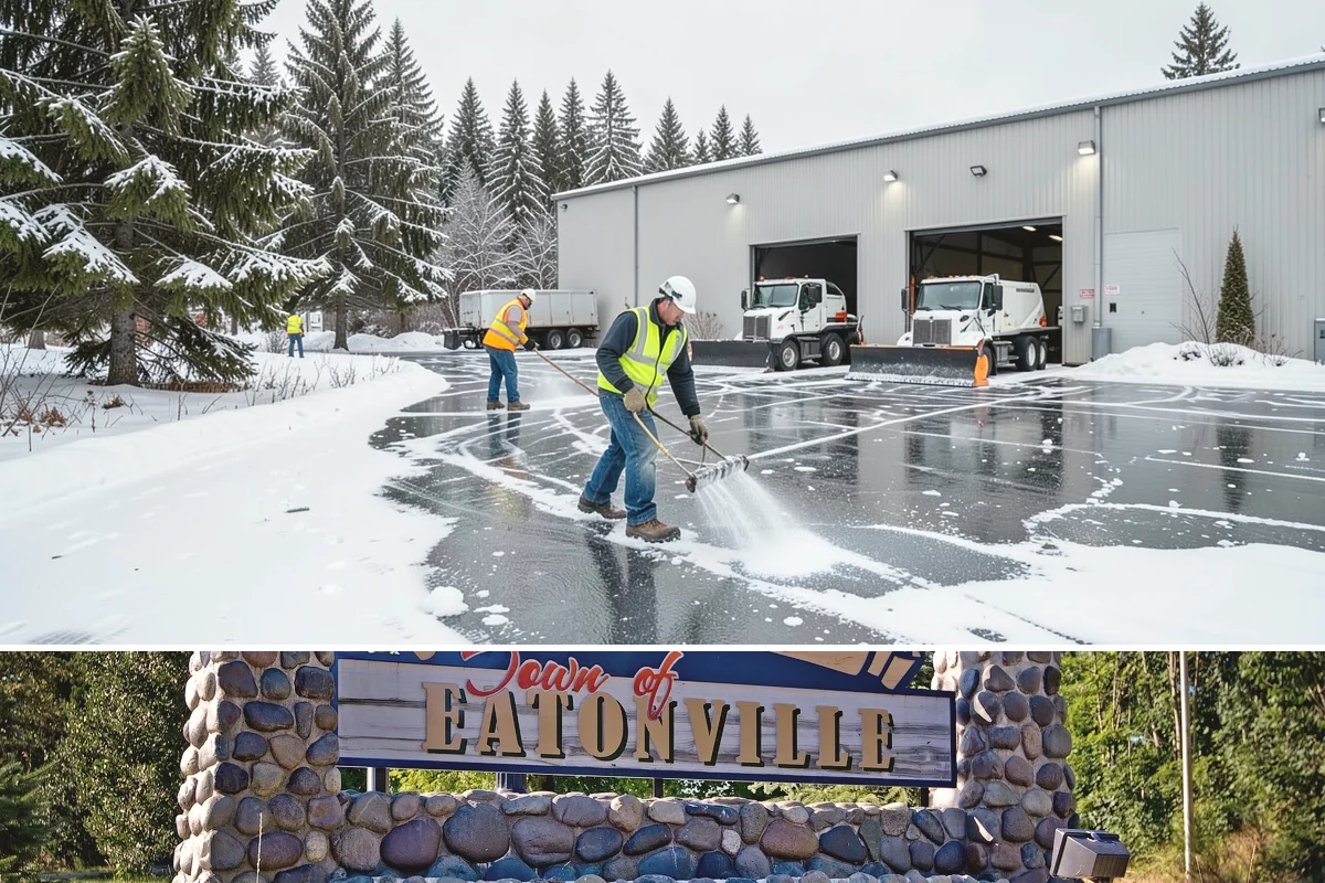 Office Building Parking Lot Snow Removal in Eatonville, Pierce County, WA - Office lots across Western Washington need the most attention from December through February, when clear overnight skies drive...
