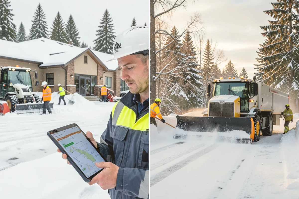 Office Building Parking Lot Snow Removal in Index, Snohomish County, WA - Establish start-of-business timing and priority entrances with building management