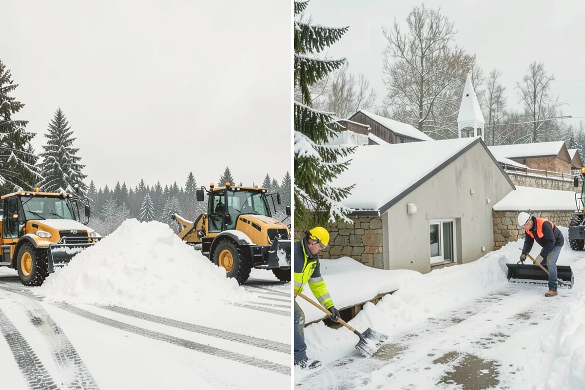 Office Building Parking Lot Snow Removal in Kirkland, King County, WA - Establish start-of-business timing and priority entrances with building management