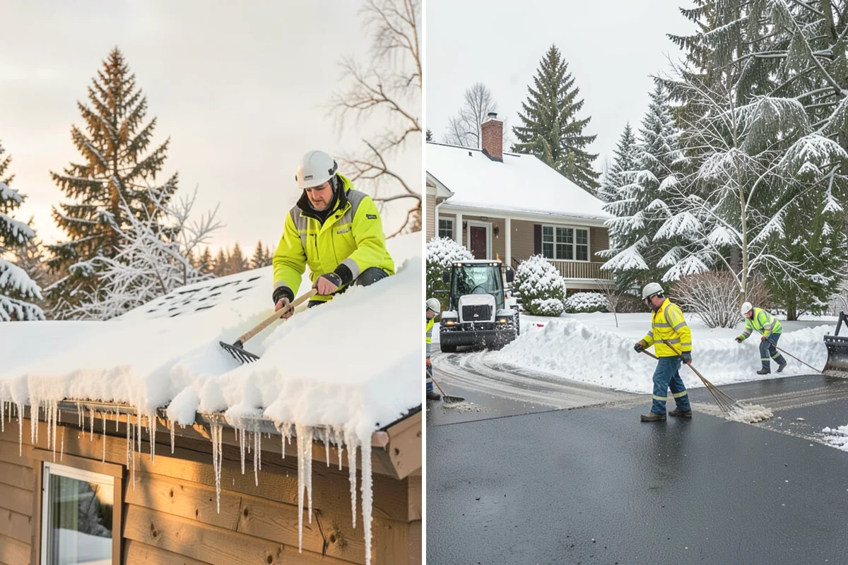 Office Building Parking Lot Snow Removal in La Conner, Skagit County, WA - Establish start-of-business timing and priority entrances with building management