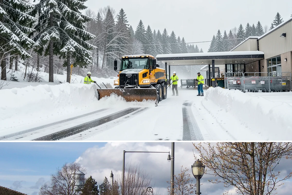 Office Building Parking Lot Snow Removal in Marysville, Snohomish County, WA - Office lots across Western Washington need the most attention from December through February, when clear overnight skies drive...