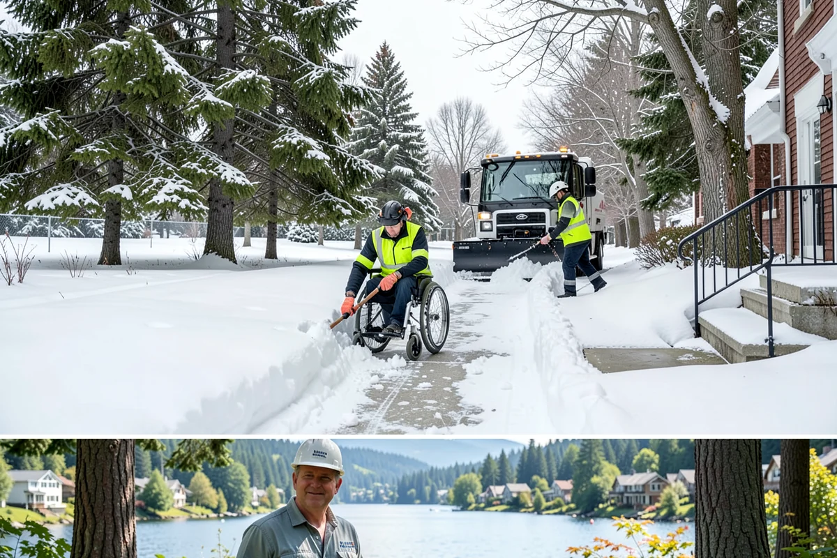Office Building Parking Lot Snow Removal in Milton, King County, WA - Office lots across Western Washington need the most attention from December through February, when clear overnight skies drive...