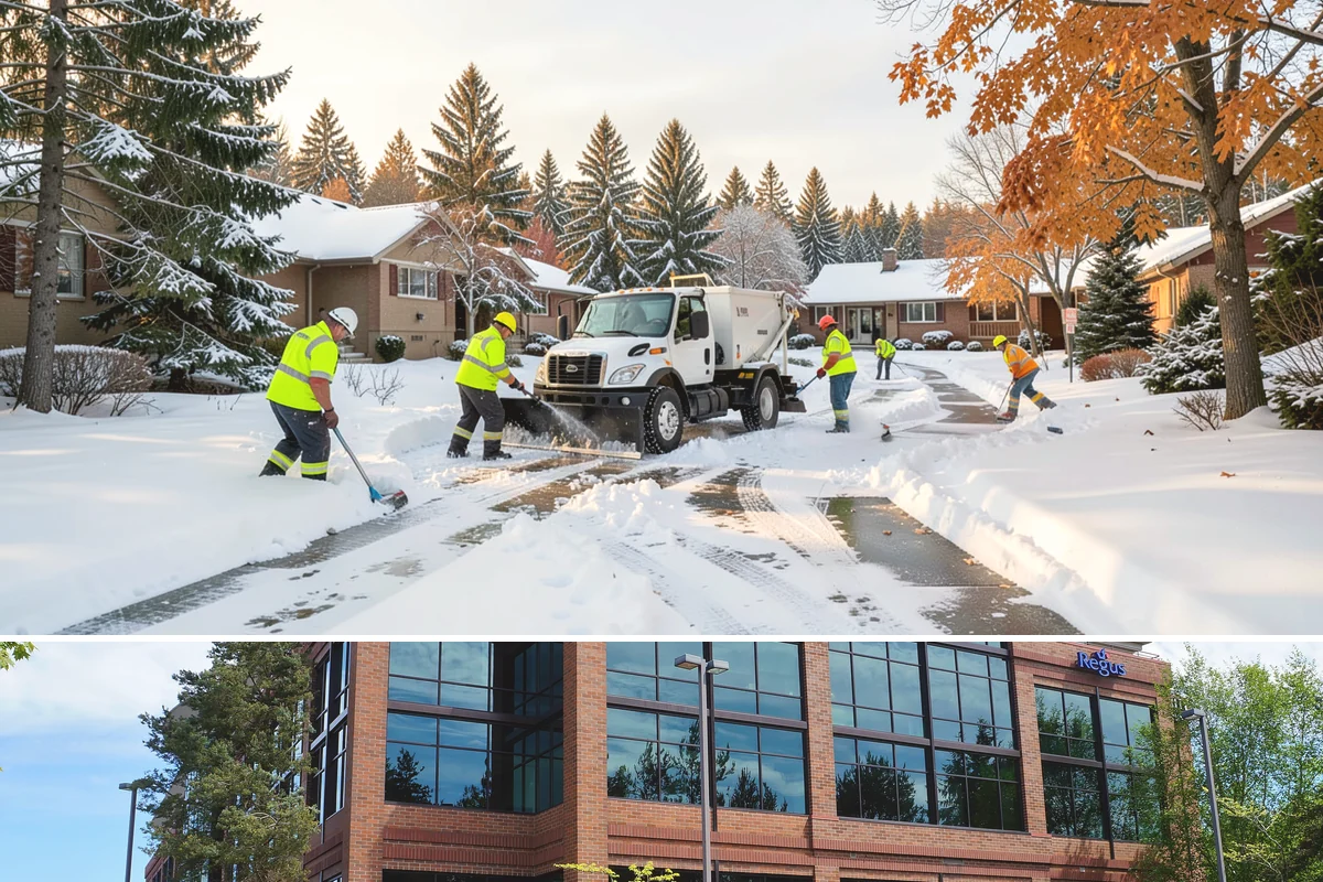 Office Building Parking Lot Snow Removal in Mountlake Terrace, Snohomish County, WA - Office lots across Western Washington need the most attention from December through February, when clear overnight skies drive...