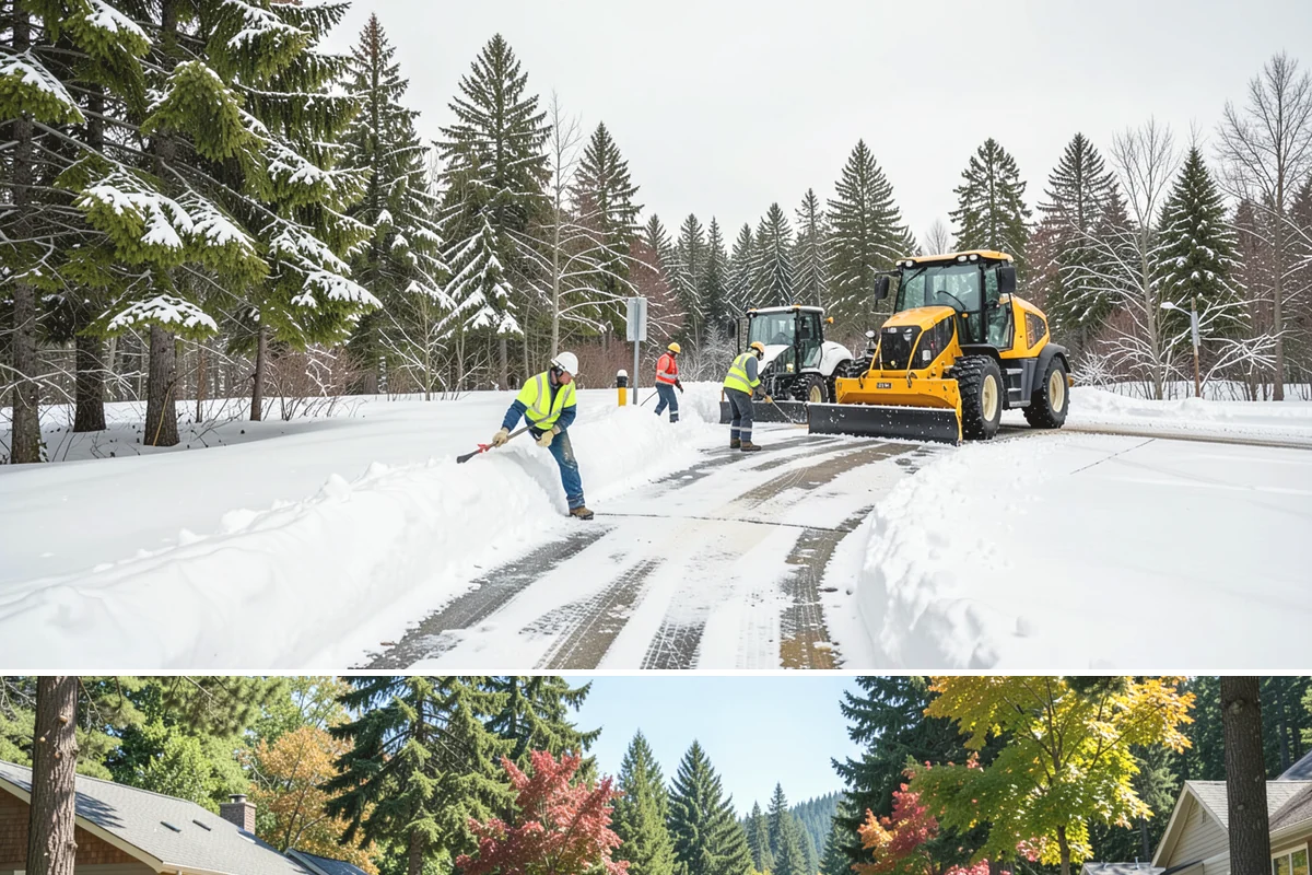 Office Building Parking Lot Snow Removal in Orting, Pierce County, WA - Office lots across Western Washington need the most attention from December through February, when clear overnight skies drive...
