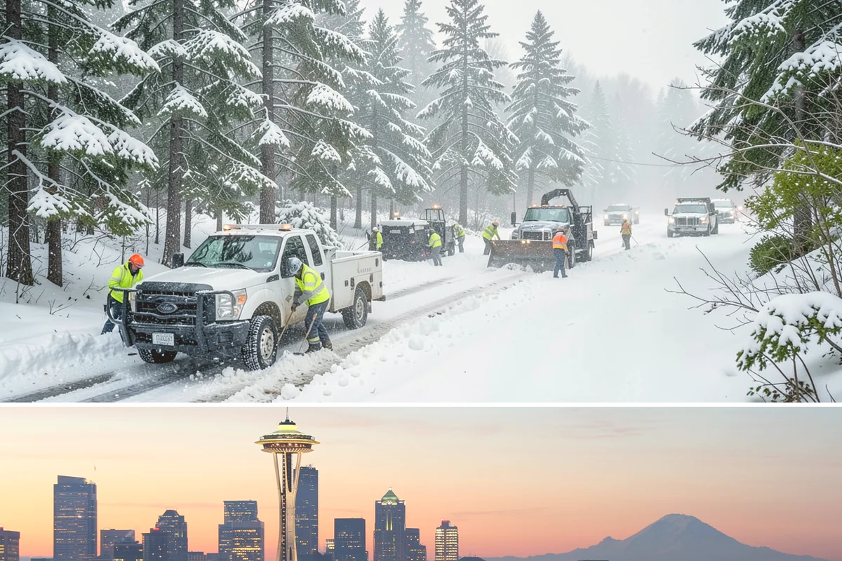 Office Building Parking Lot Snow Removal in Seattle, King County, WA - Office lots across Western Washington need the most attention from December through February, when clear overnight skies drive...