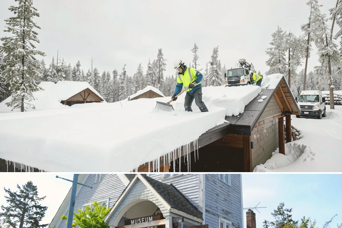 Office Building Parking Lot Snow Removal in Steilacoom, Pierce County, WA - Office lots across Western Washington need the most attention from December through February, when clear overnight skies drive...