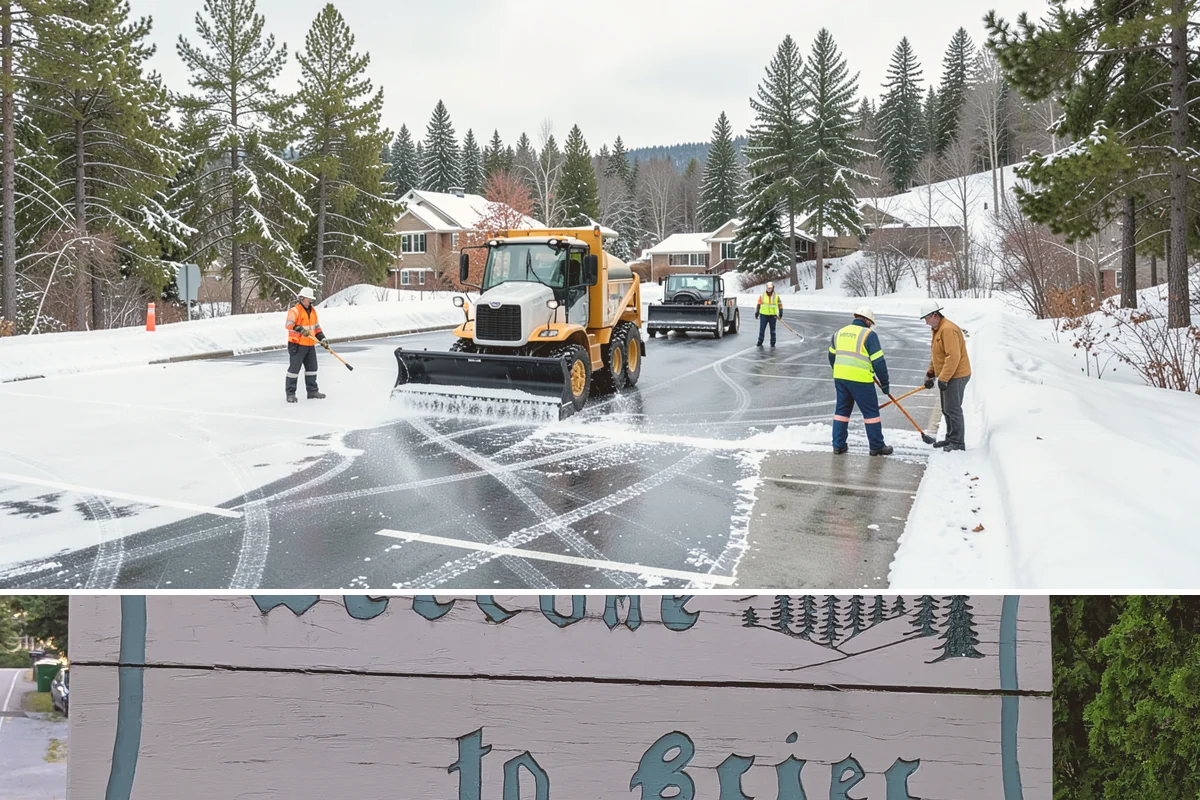 Office Building Sidewalk Clearing in Brier, Snohomish County, WA - Office demand peaks from December through February, with the most critical events being pre-dawn freezing fog and drizzle that...