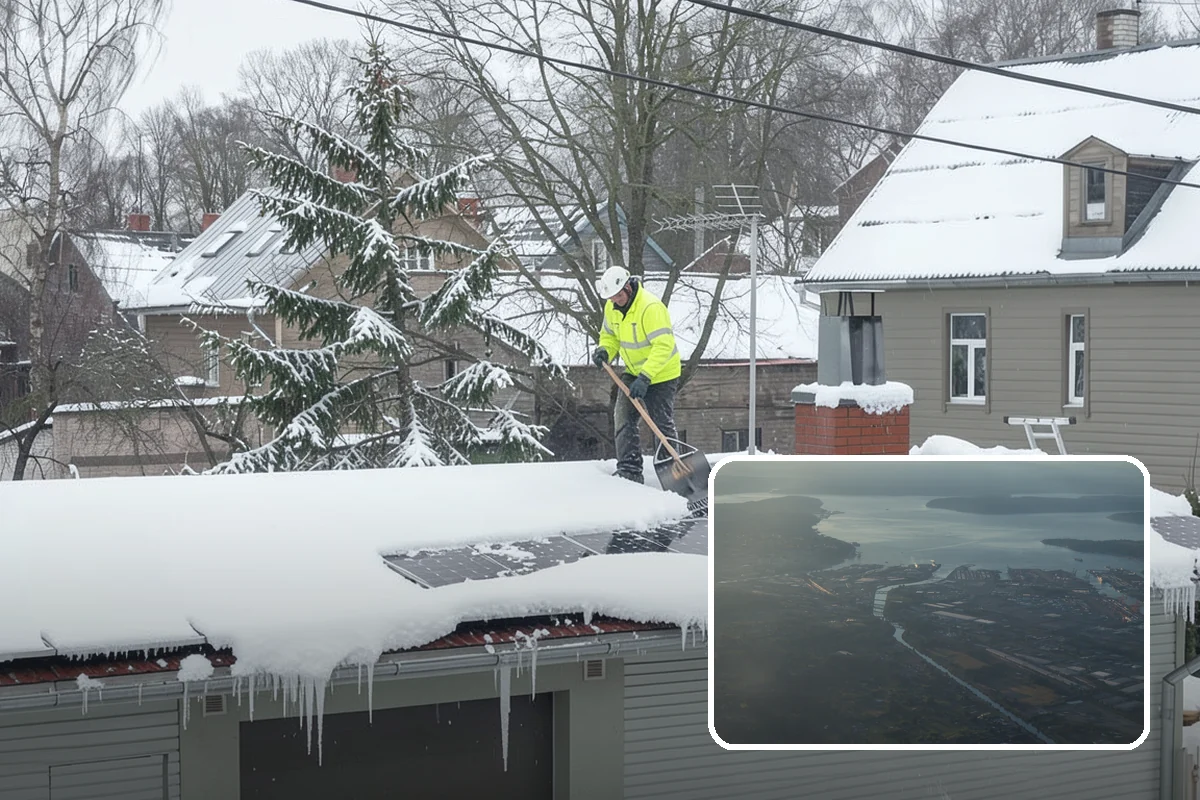 Office Building Sidewalk Clearing in Fife, Pierce County, WA - Clear, dry entrances greet employees and clients each morning