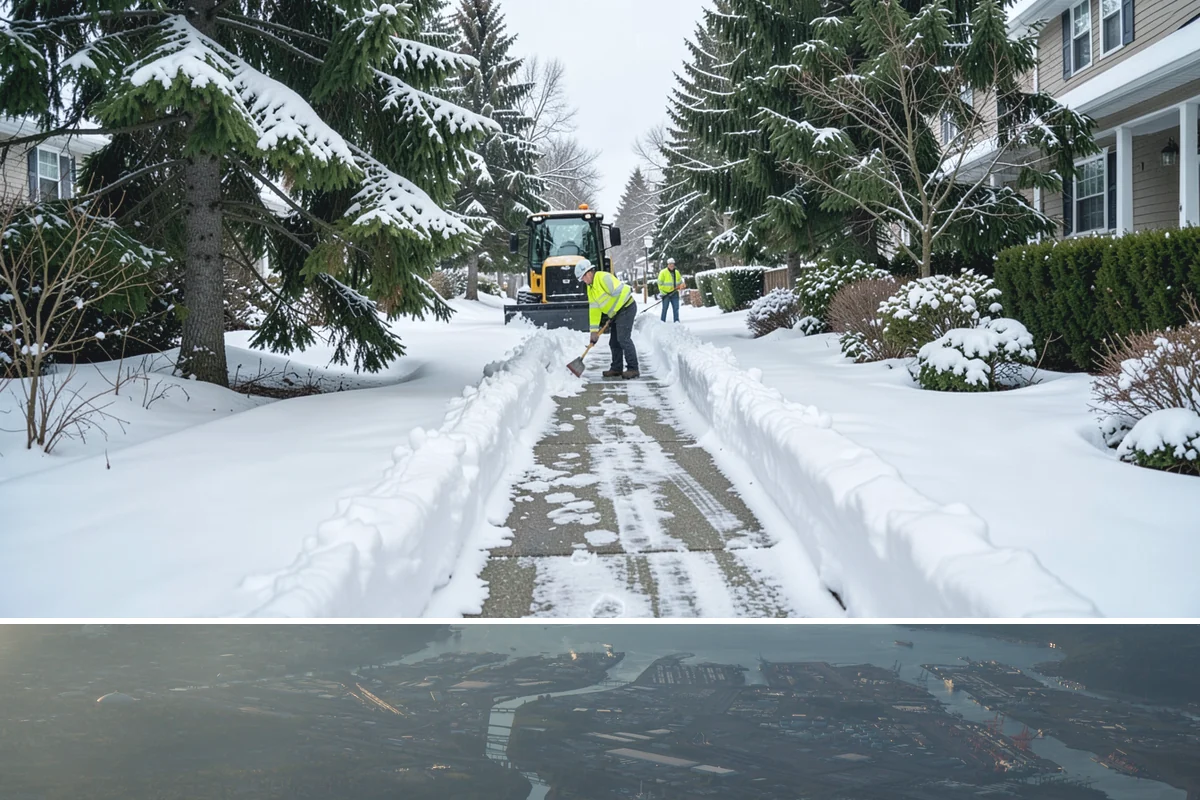 Office Building Sidewalk Clearing in Fife, Pierce County, WA - Office demand peaks from December through February, with the most critical events being pre-dawn freezing fog and drizzle that...