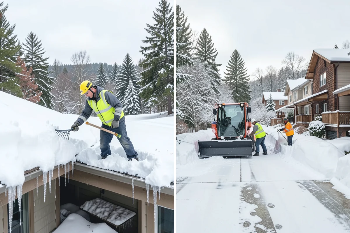 Office Building Sidewalk Clearing in Hamilton, Skagit County, WA - Confirm building open time and target completion ahead of it