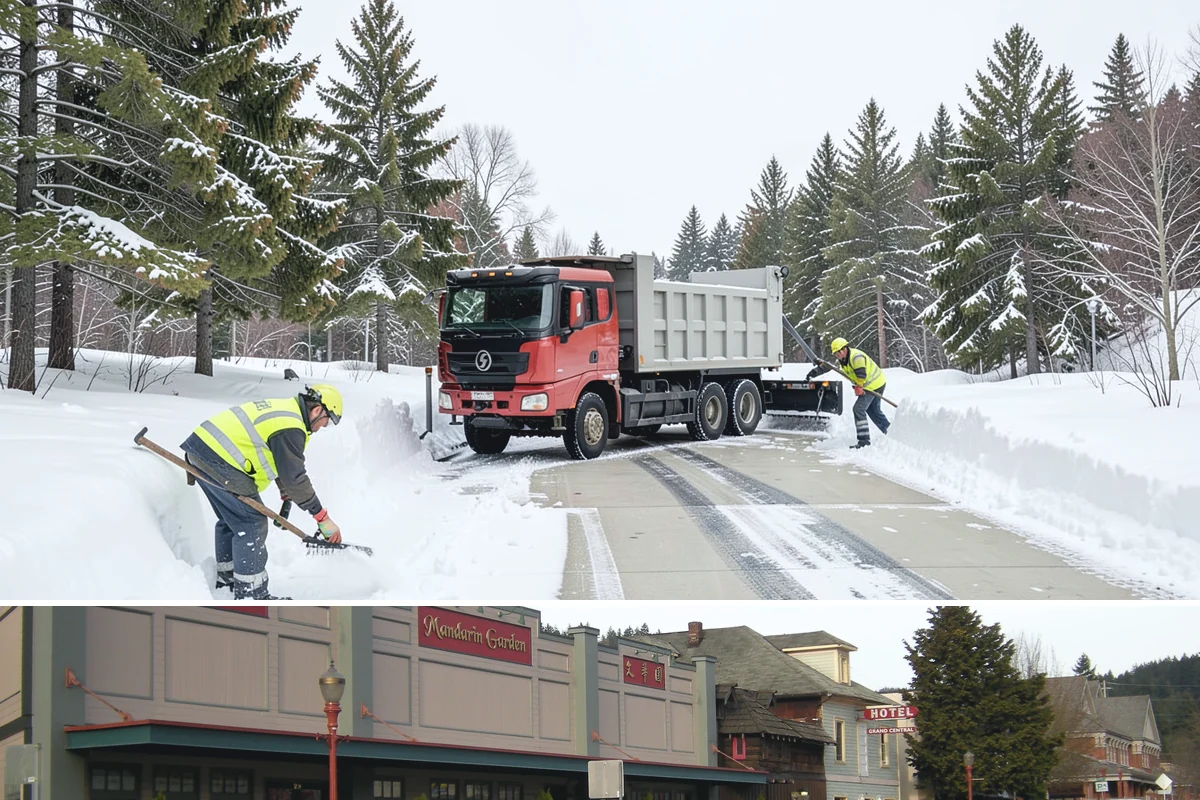 Office Building Sidewalk Clearing in Issaquah, King County, WA - Office demand peaks from December through February, with the most critical events being pre-dawn freezing fog and drizzle that...