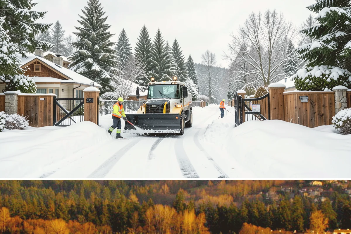Office Building Sidewalk Clearing in Kenmore, King County, WA - Office demand peaks from December through February, with the most critical events being pre-dawn freezing fog and drizzle that...