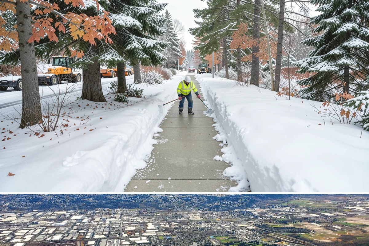 Office Building Sidewalk Clearing in Kent, King County, WA - Office demand peaks from December through February, with the most critical events being pre-dawn freezing fog and drizzle that...