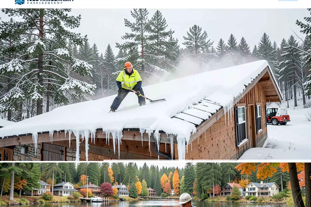 Office Building Sidewalk Clearing in La Conner, Skagit County, WA - Office demand peaks from December through February, with the most critical events being pre-dawn freezing fog and drizzle that...
