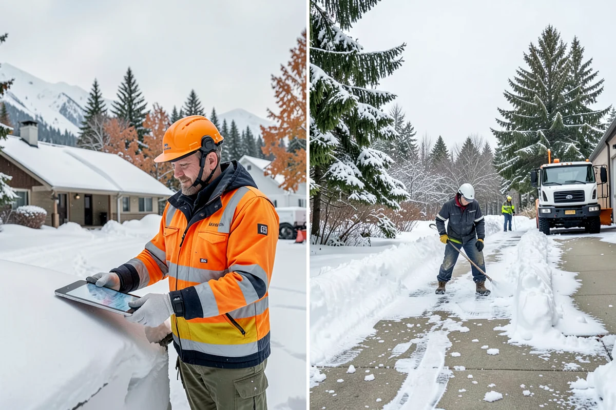 Office Building Sidewalk Clearing in Lakewood, Pierce County, WA - Confirm building open time and target completion ahead of it