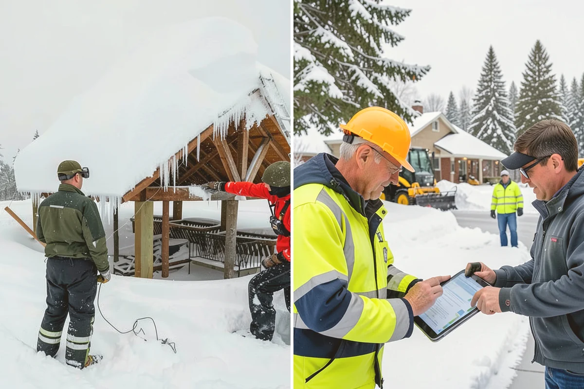 Office Building Sidewalk Clearing in Lynnwood, Snohomish County, WA - Confirm building open time and target completion ahead of it