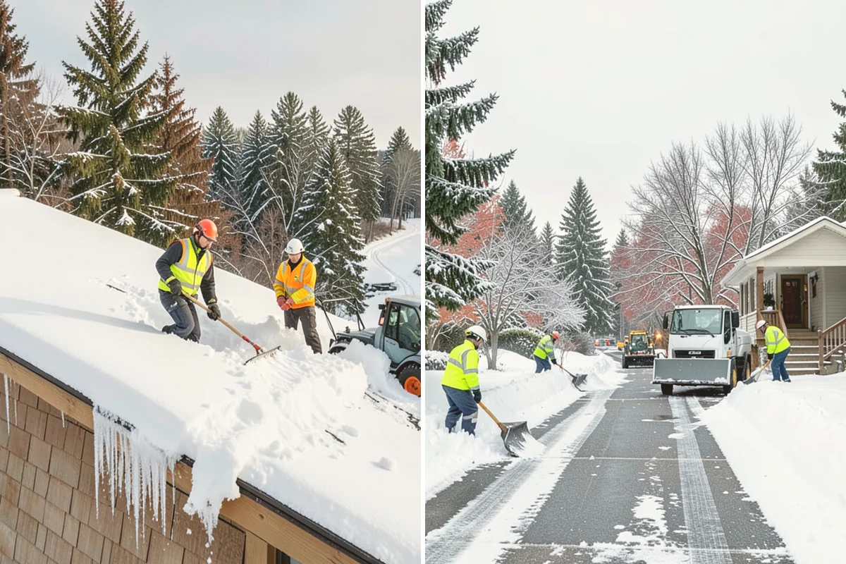 Office Building Sidewalk Clearing in Milton, King County, WA - Confirm building open time and target completion ahead of it