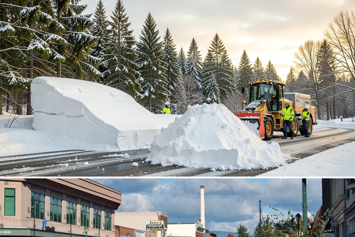 Office Building Sidewalk Clearing in Monroe, Snohomish County, WA - Office demand peaks from December through February, with the most critical events being pre-dawn freezing fog and drizzle that...