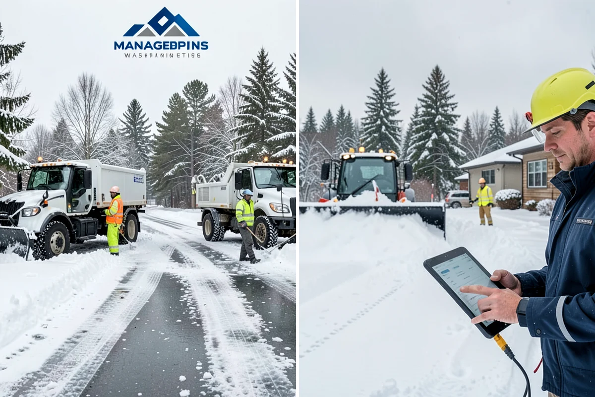 Office Building Sidewalk Clearing in Sedro-Woolley, Skagit County, WA - Confirm building open time and target completion ahead of it