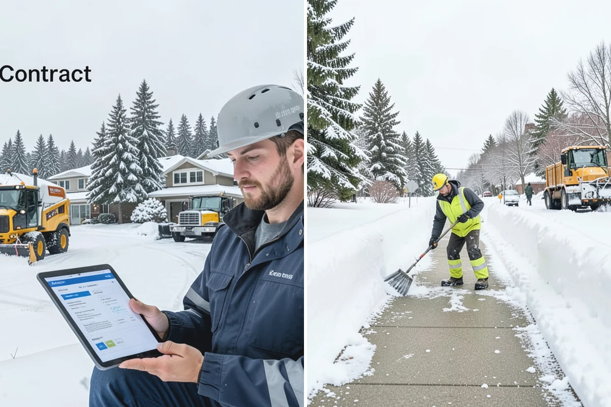 Office Building Sidewalk Clearing in Skykomish, King County, WA - Confirm building open time and target completion ahead of it