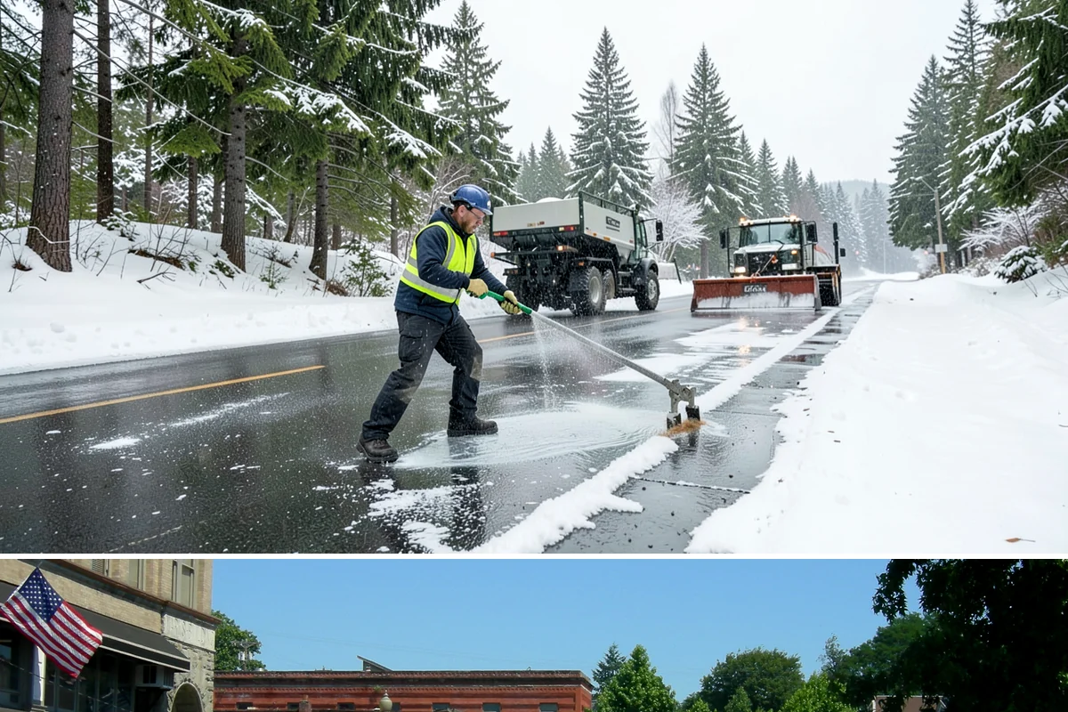 Office Building Sidewalk Clearing in Snohomish, Snohomish County, WA - Office demand peaks from December through February, with the most critical events being pre-dawn freezing fog and drizzle that...