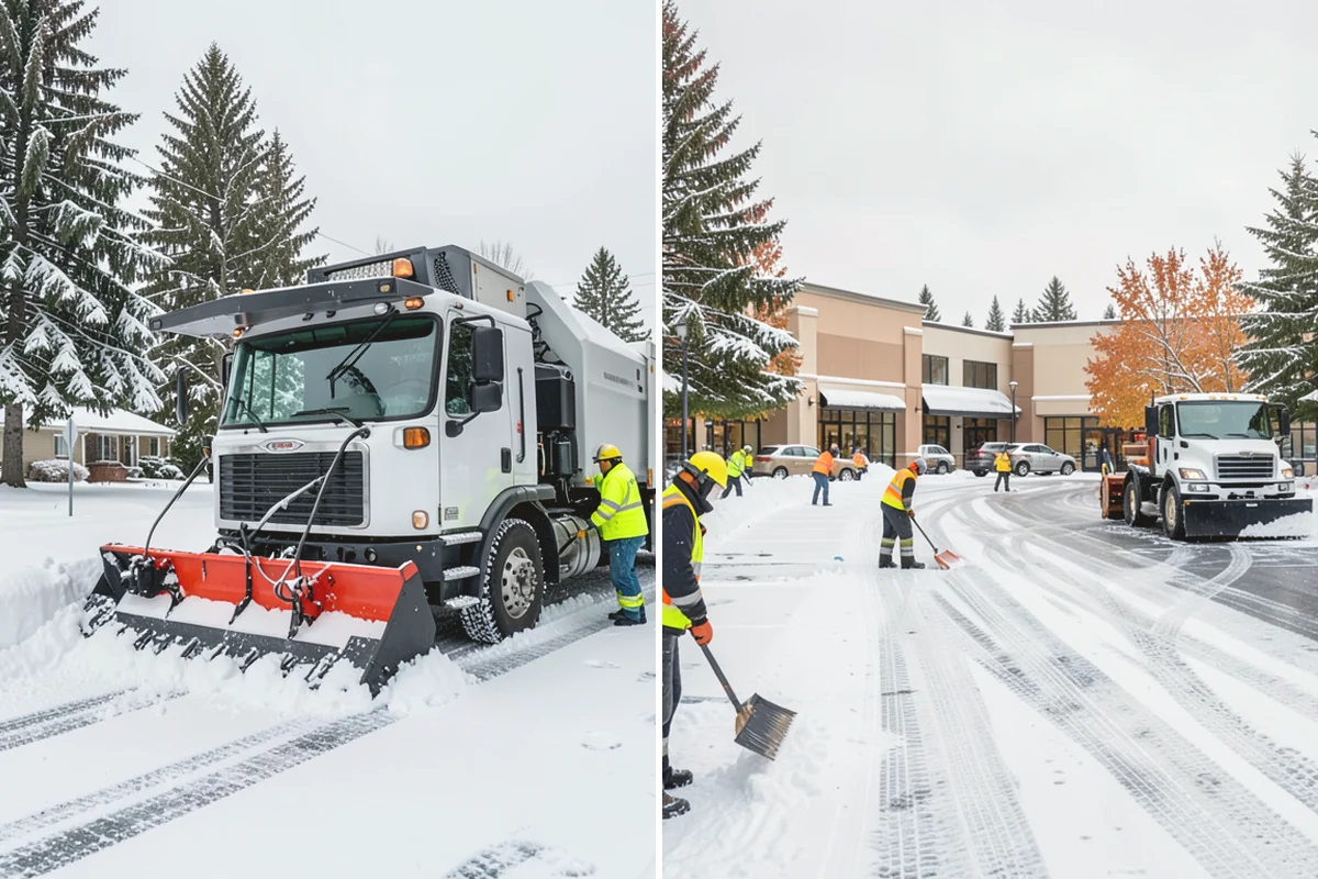 Office Building Sidewalk Clearing in Tacoma, Pierce County, WA - Confirm building open time and target completion ahead of it
