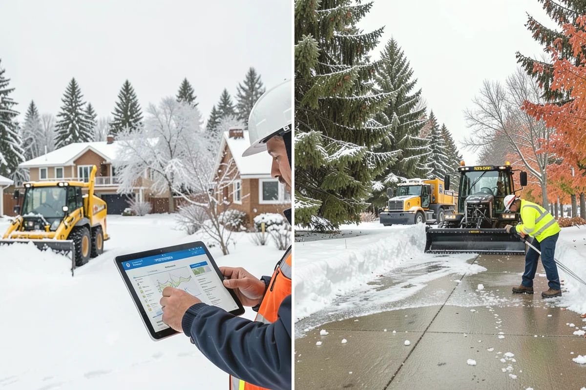 Office Building Sidewalk Clearing in Tukwila, King County, WA - Confirm building open time and target completion ahead of it