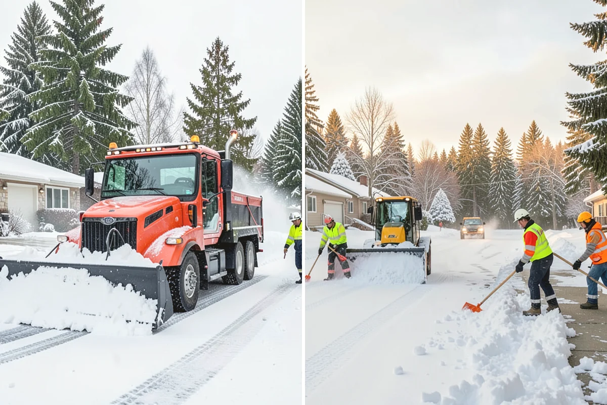 Office Building Sidewalk Clearing in Yarrow Point, King County, WA - Confirm building open time and target completion ahead of it