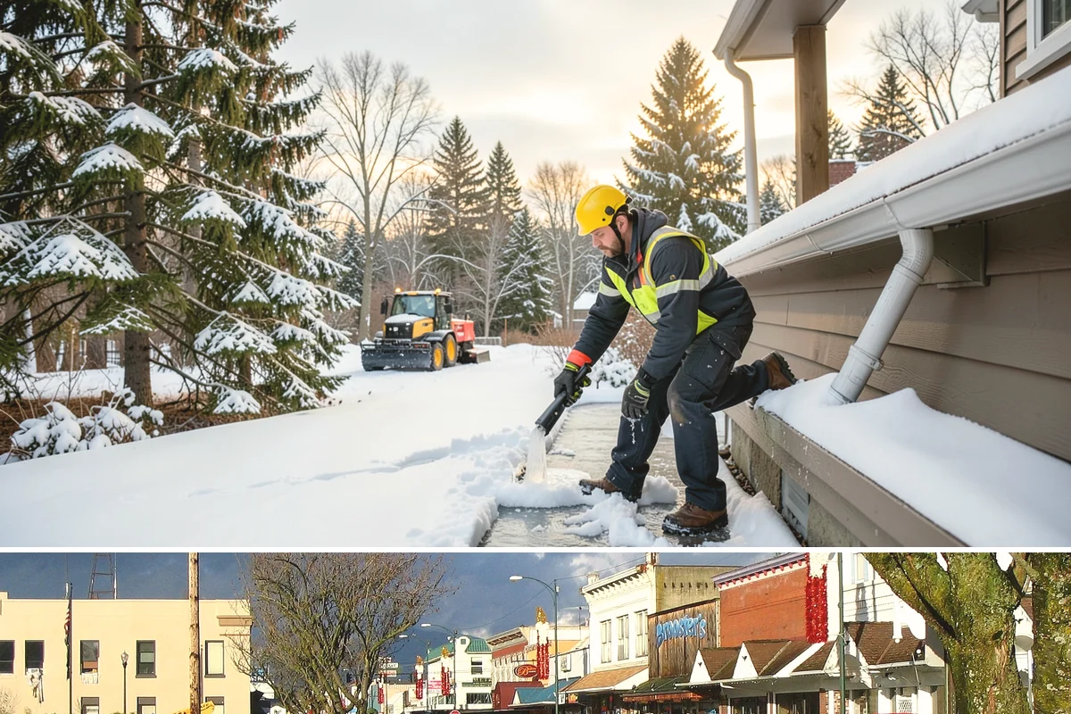 Office Building Snow Plowing in Arlington, Snohomish County, WA - Arrange service before the winter season begins so your building never opens to an un-plowed lot.