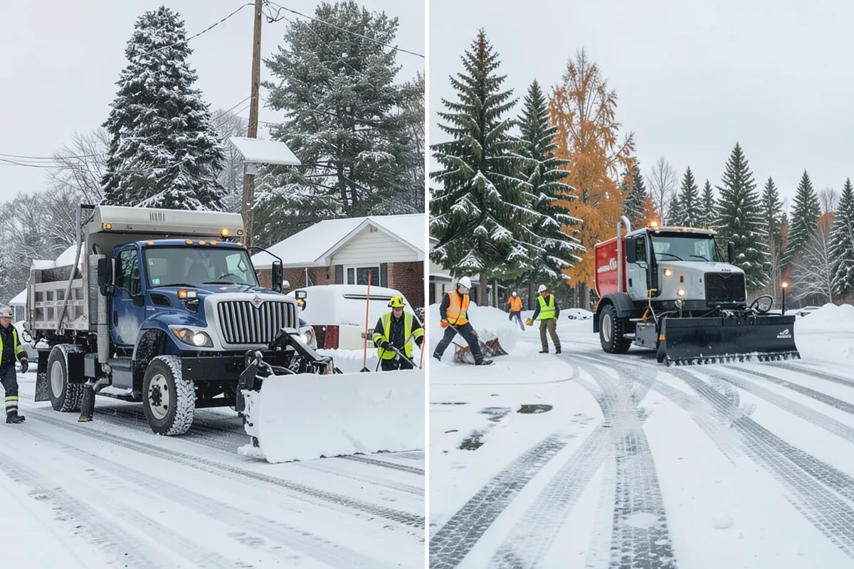 Office Building Snow Plowing in Granite Falls, Snohomish County, WA - Confirm building hours and set an overnight completion deadline