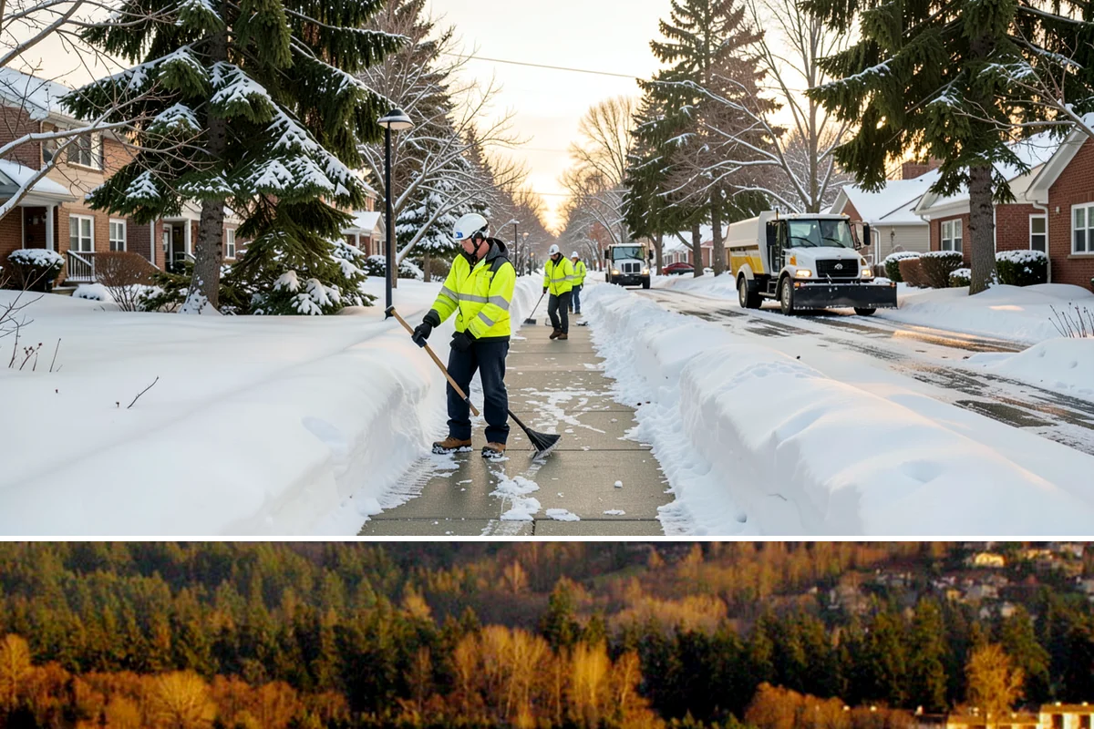Office Building Snow Plowing in Kenmore, King County, WA - Arrange service before the winter season begins so your building never opens to an un-plowed lot.