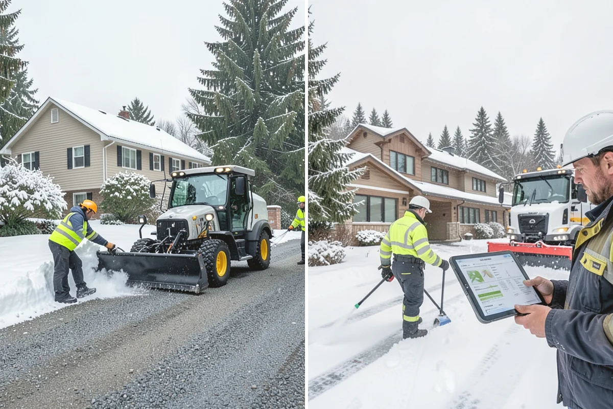 Office Building Snow Plowing in Ruston, Pierce County, WA - Confirm building hours and set an overnight completion deadline