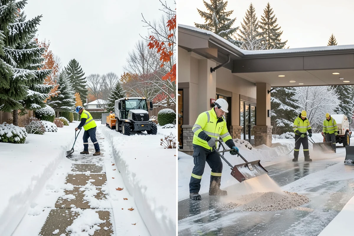 Office Building Snow Plowing in Shoreline, King County, WA - Confirm building hours and set an overnight completion deadline