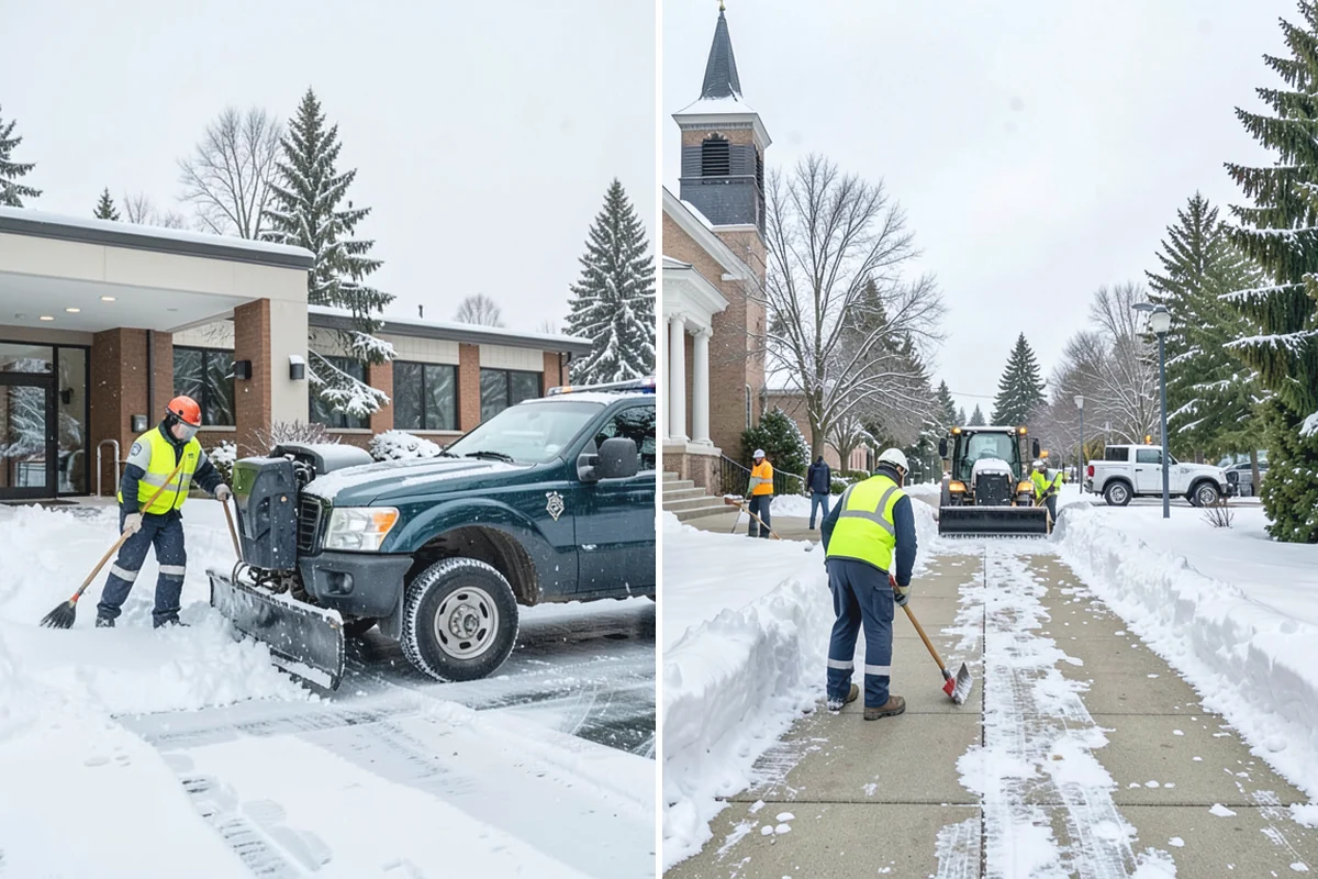 Office Building Snow Plowing in Skykomish, King County, WA - Confirm building hours and set an overnight completion deadline