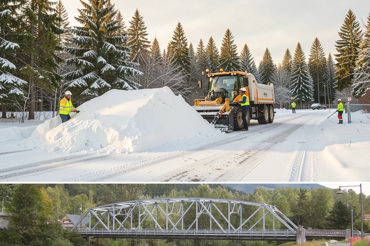 Office Building Snow Plowing in Skykomish, King County, WA - Arrange service before the winter season begins so your building never opens to an un-plowed lot.