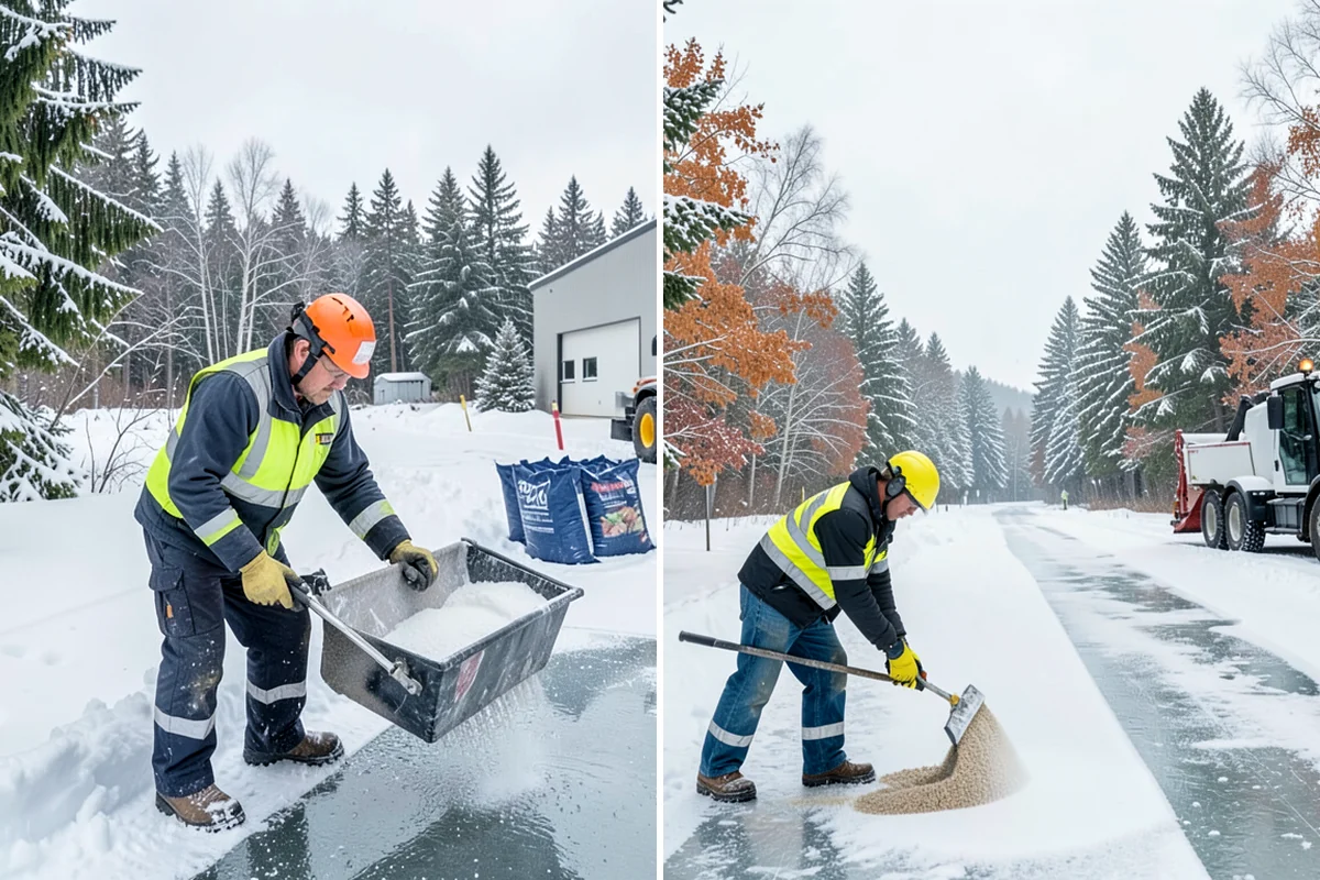 Office Building Snow Plowing in Snoqualmie, King County, WA - Confirm building hours and set an overnight completion deadline